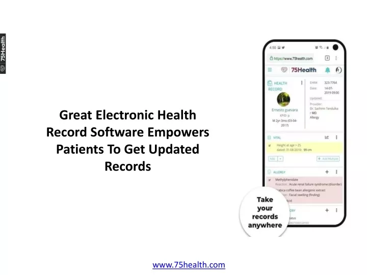 great electronic health record software empowers