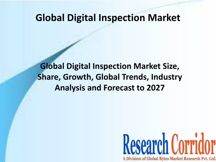 global digital inspection market