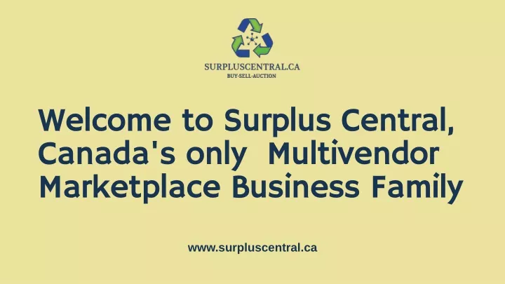 welcome to surplus central canada s only