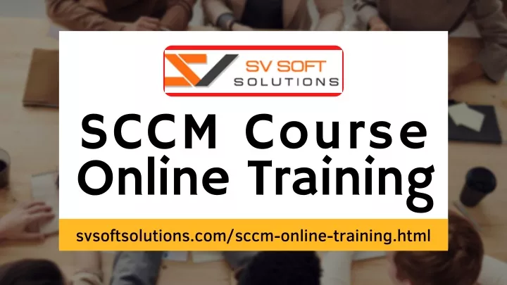 sccm course online training