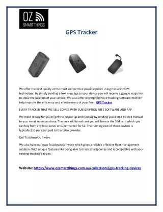 gps tracker