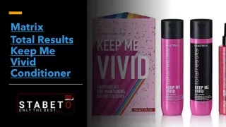 matrix total results keep me vivid conditioner