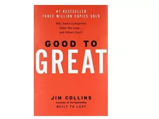 ^READ NOW> Good to Great: Why Some Companies Make the Leap... and Others Don't Book 2021