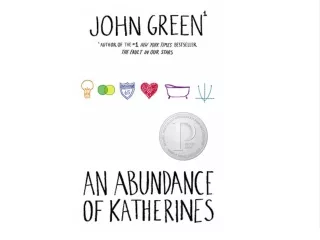 Download [PDF] An Abundance of Katherines Best 2021