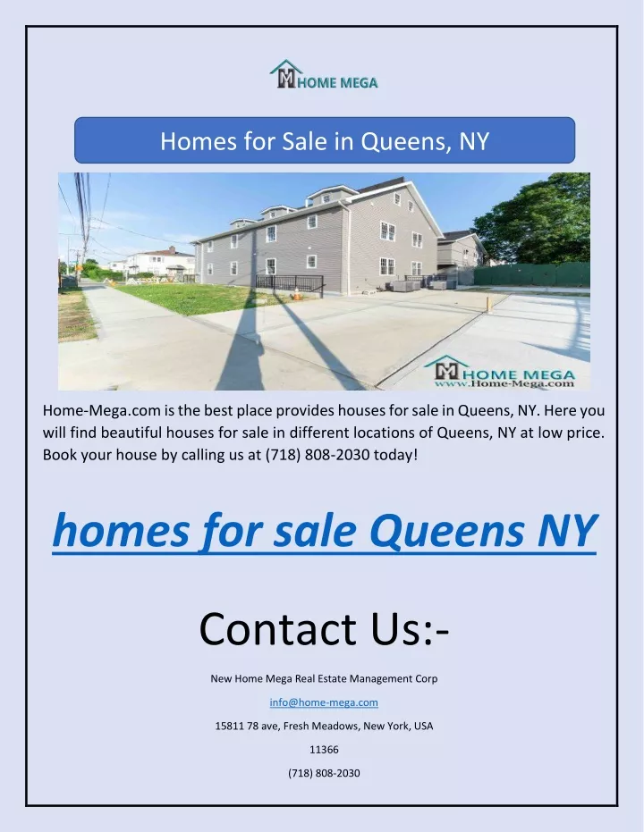 homes for sale in queens ny