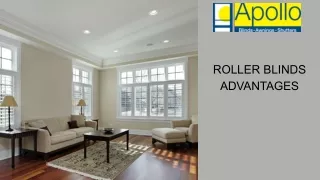 roller blinds advantages