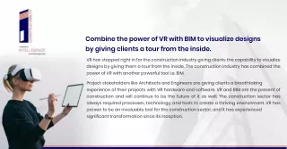 combine the power of vr with bim to visualize