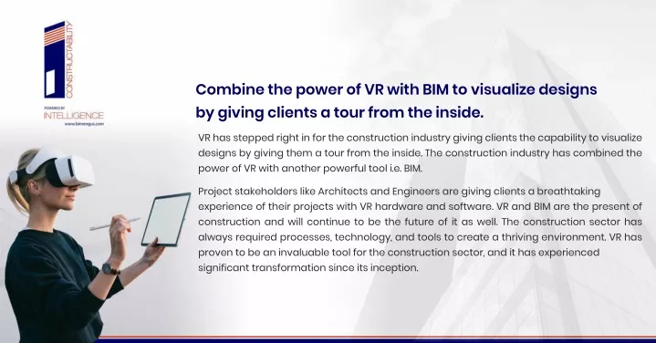 combine the power of vr with bim to visualize