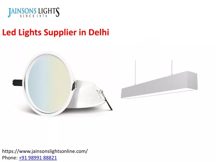 led lights supplier in delhi