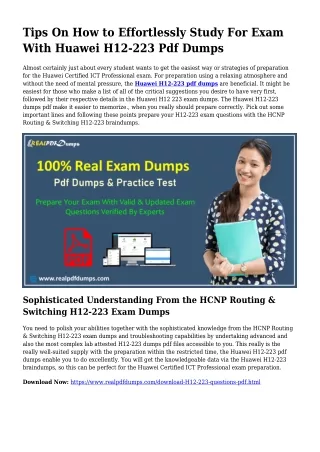 H12-223 Pdf Dumps The Logical Planning Supply