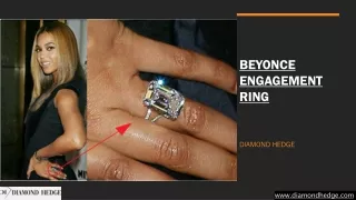 beyonce engagement ring