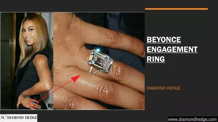 beyonce engagement ring