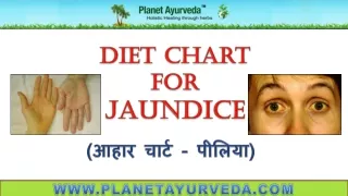 Diet Chart for Jaundice Patients - Foods to Eat and Avoid