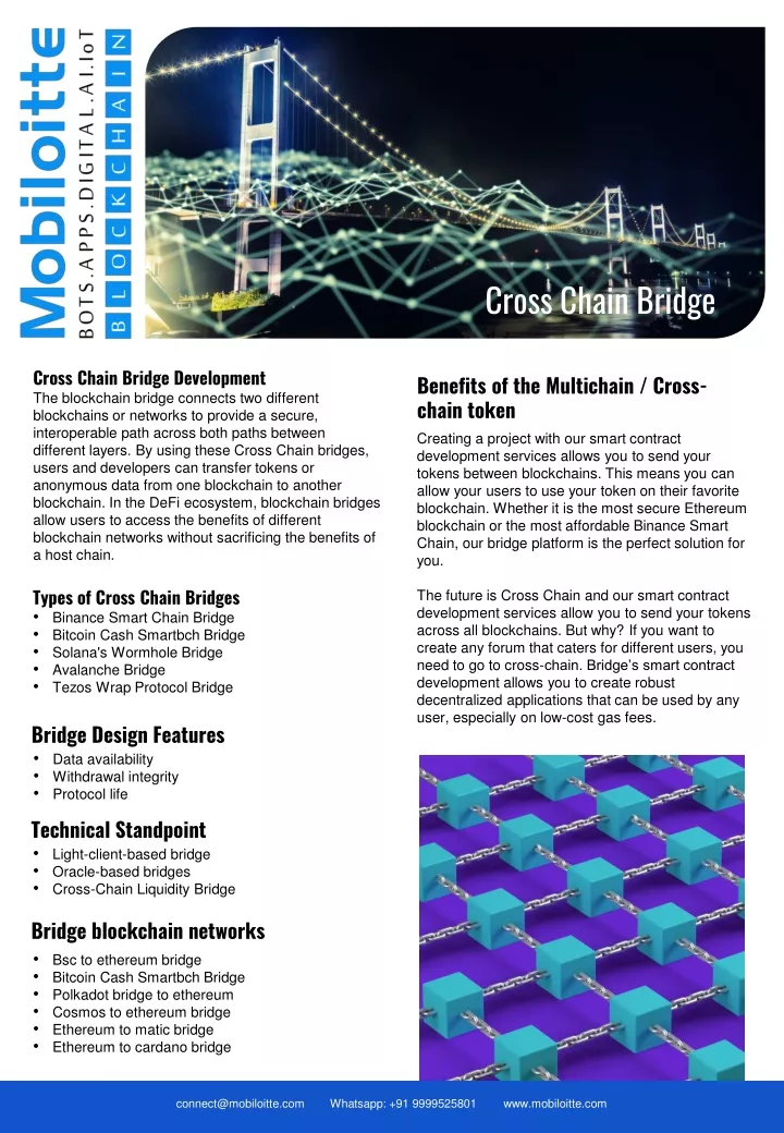 cross chain bridge