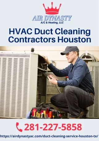 Top HVAC Duct Cleaning Houston | 100% Guarantee | Air Dynasty