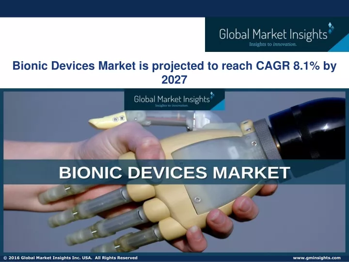 bionic devices market is projected to reach cagr