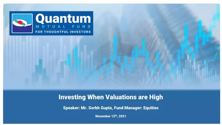 investing when valuations are high