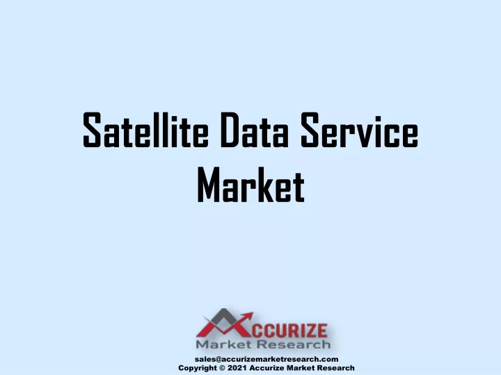 satellite data service market