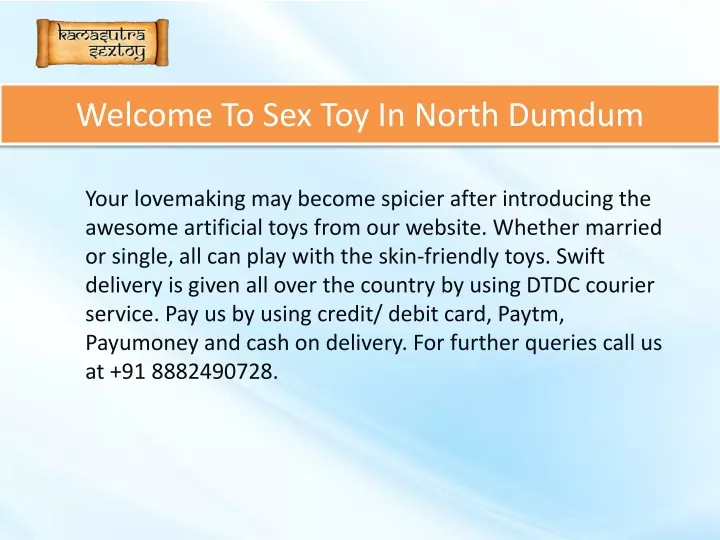 welcome to sex toy in north dumdum