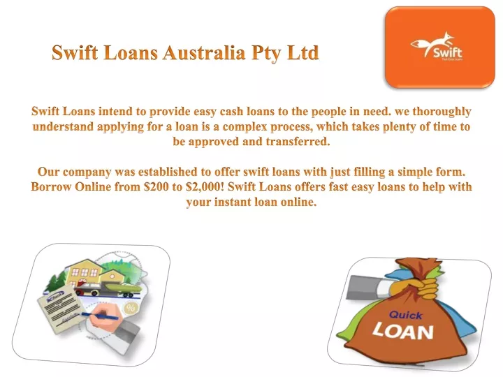swift loans australia pty ltd