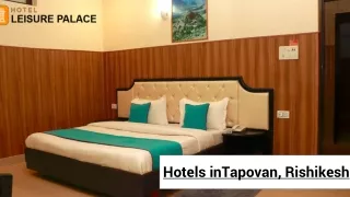 Hotels in Tapovan, Rishikesh