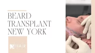 Beard Transplant in New York | Look Natural Hair Restoration