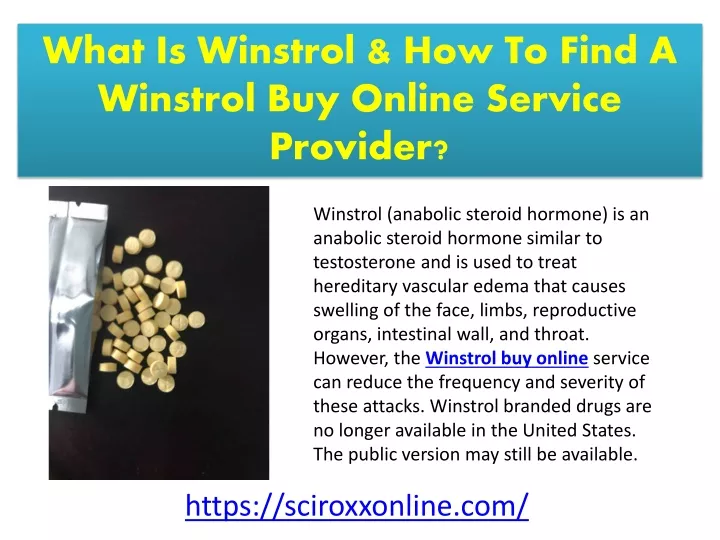 what is winstrol how to find a winstrol