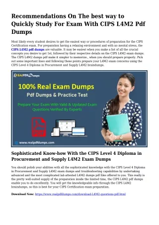 L4M2 Pdf Dumps The Rational Planning Supply