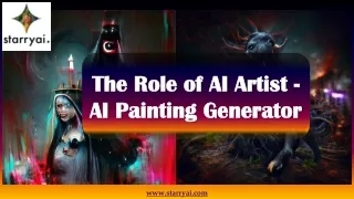 The Role of AI Artist - AI Painting Generator