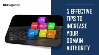 5 Effective Tips To Increase Your Domain Authority