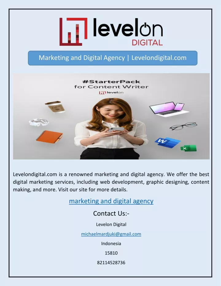 marketing and digital agency levelondigital com