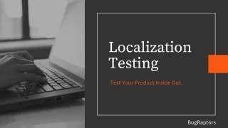 Localization Testing Services