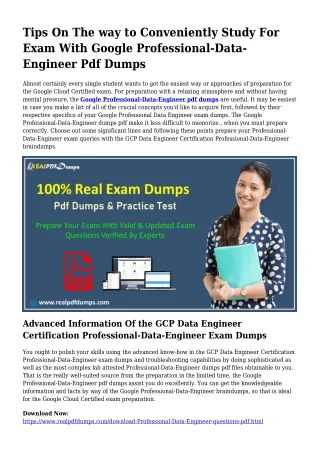 Polish Your Skills Together with the Help Of Professional-Data-Engineer Pdf Dump