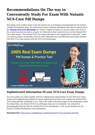 NCS-Core Pdf Dumps The Rational Preparation Resource