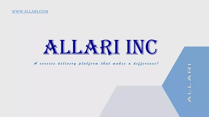 www allari com