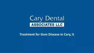 Get Treatment for Gum Disease in Cary, IL