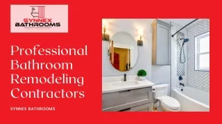 Trained & Skilled Bathroom Remodelling Contractors in Sydney