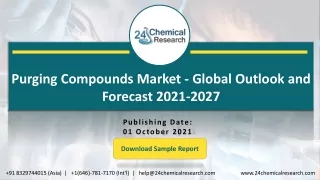 purging compounds market global outlook