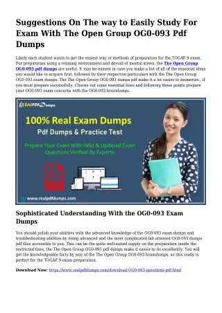 Sustainable OG0-093 Dumps Pdf For Remarkable End result