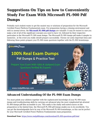 Polish Your Skills Along with the Aid Of PL-900 Pdf Dumps