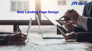 best landing page design