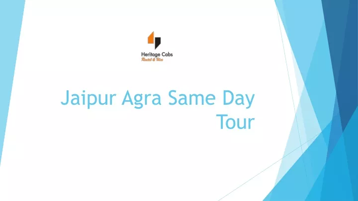 jaipur agra same day tour