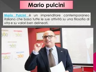 Mario pulcini