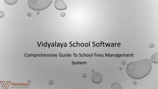 vidyalaya school software
