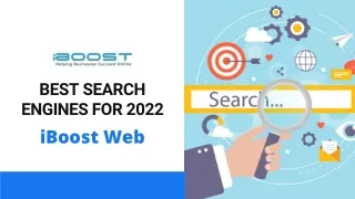 best search engines for 2022 iboost web