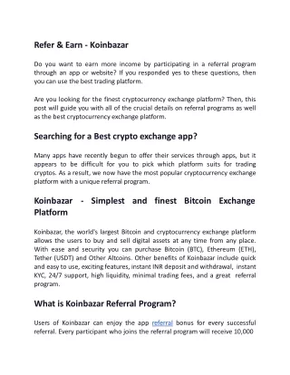Refer & Earn - Koinbazar-converted