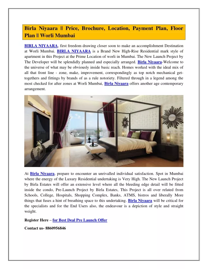 birla niyaara price brochure location payment