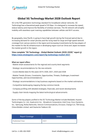 global 5g technology market