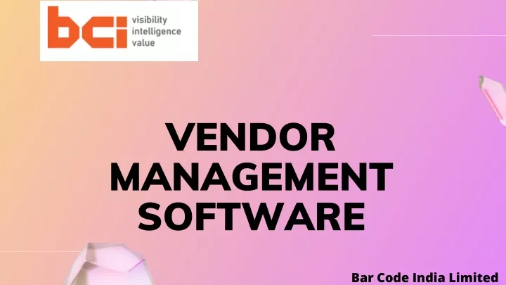 vendor management software