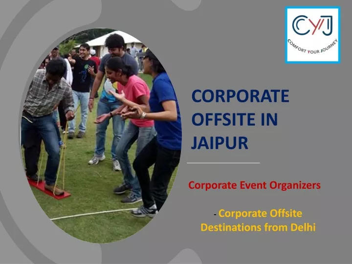 corporate offsite in jaipur